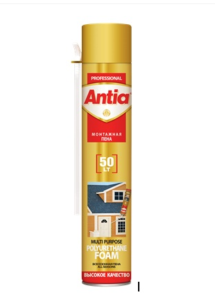 Пена монтажная Antia бытовая 750мл