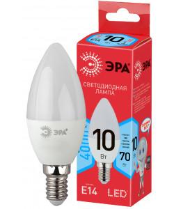Лампа светодиодная ЭРА ECO LED B35-10W-840-E14 (диод, свеча, 10Вт, нейтр, E14)